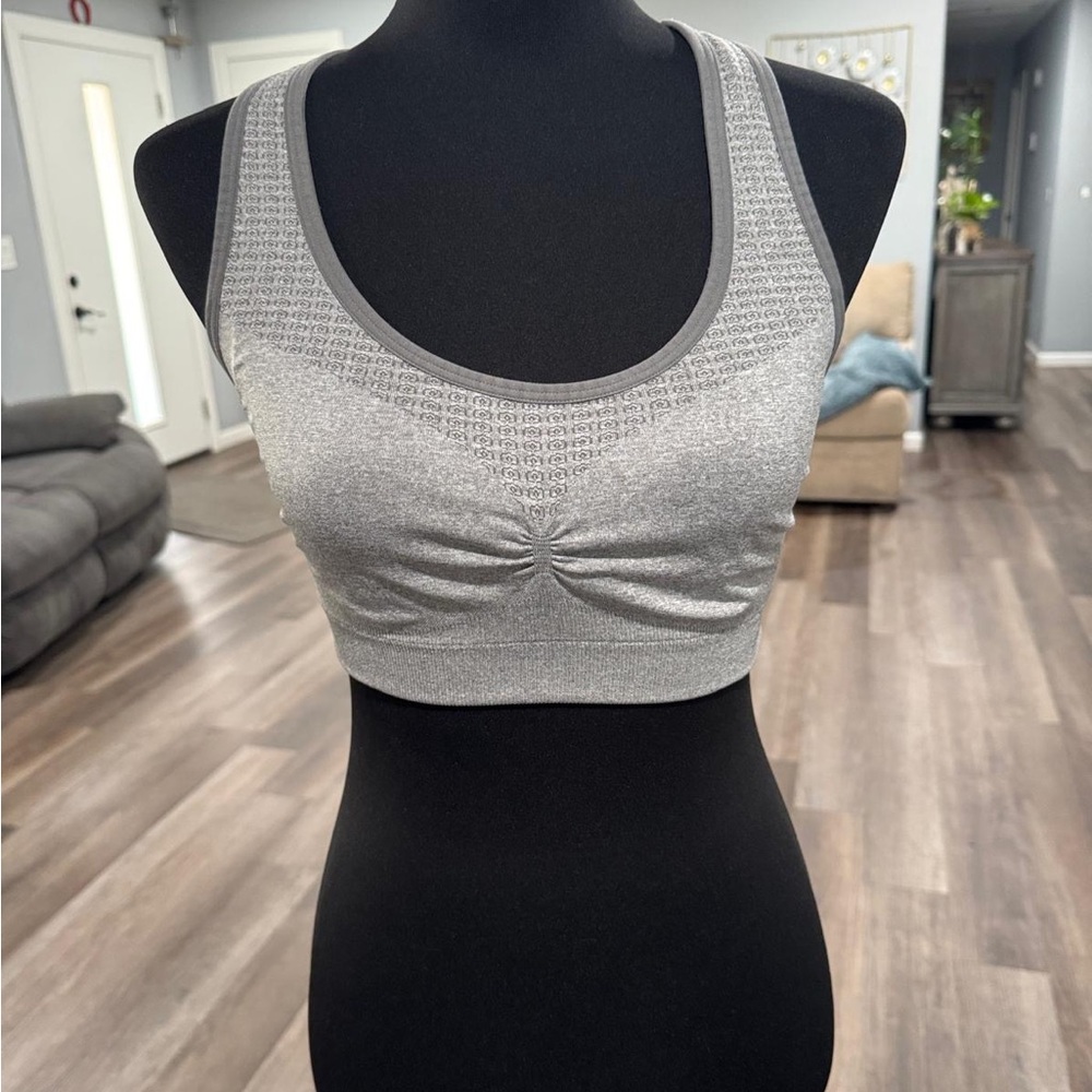 New Balance Gray Sports Bra